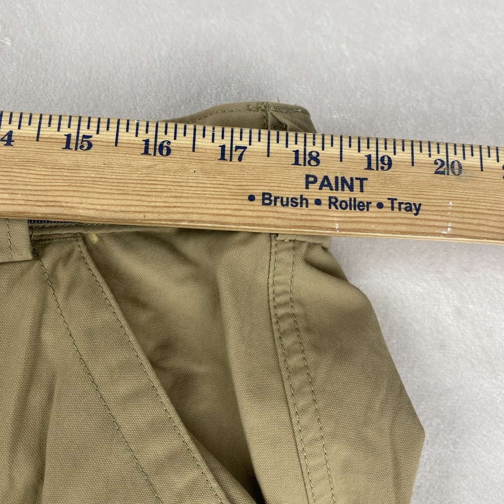 Duluth Trading Company Belted Khaki, XLG X 34 Nylon Hiking Pants 36x34 READ - Picture 2 of 13